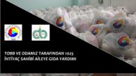 Ceyhan Ticaret Odası (CTO), Türkiye Odalar ve Borsalar Birliği’nin (TOBB) katkılarıyla ihtiyaç sahibi ailelere gıda kolisi yardımında bulundu. 