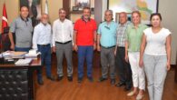 Adana TÜED adayı Güçtekin ve ekibinden Başkan Çetin’e ziyaret