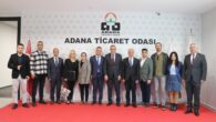 Zafer Partisi Adana İl Başkanı Ayhan Binboğa Teşkilatıyla Birlikte ATO’da İstişarelerde Bulundu