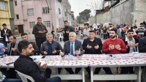 Adana Batmanlılar Yardımlaşma ve Dayanışma Derneği depremde hayatını kaybedenler için Mevlid-i Şerif okuttu