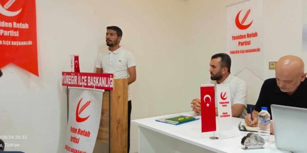       Yeniden Refah Partisi Yüreğir İlçe Başkanlığı Divan Toplantısını Gerçekleştirildi