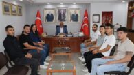 MHP Adana İl Başkanı Yusuf Kanlı, Adana Ülkü Ocakları KAAN Teknoloji Kulübü yönetimini misafir etti
