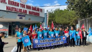 Memur-Sen Adana Adana İl Temsilcisi ve Sağlık-sen Adana Şube Başkanı Bekir Nennioğlu : Başhemşire ile birlikte üye topladığımıza dair haberler yalandır.