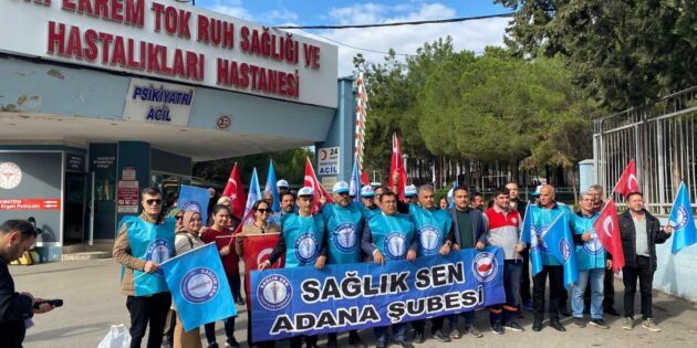 Memur-Sen Adana Adana İl Temsilcisi ve Sağlık-sen Adana Şube Başkanı Bekir Nennioğlu : Başhemşire ile birlikte üye topladığımıza dair haberler yalandır.