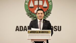 ADANA BAROSU BAŞKANI Av. VOLKAN BÖKE: “DİSİPLİN MEKANİZMASI OLMAYAN BİR YAPI, MESLEKİ KALİTEYİ KORUYAMAZ”