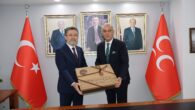 BAKAN YUMAKLI’DAN BAŞKAN KANLI’YA ZİYARET…
