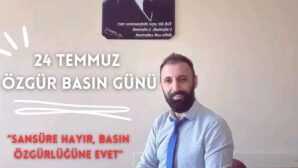 “Sansüre hayır,basın özgürlüğüne evet”