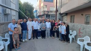 İl Başkanı Yusuf Kanlı, Seyhan İlçe Başkanı Hakan Yıldırım’la birlikte vatandaşların sorunlarını dinledi