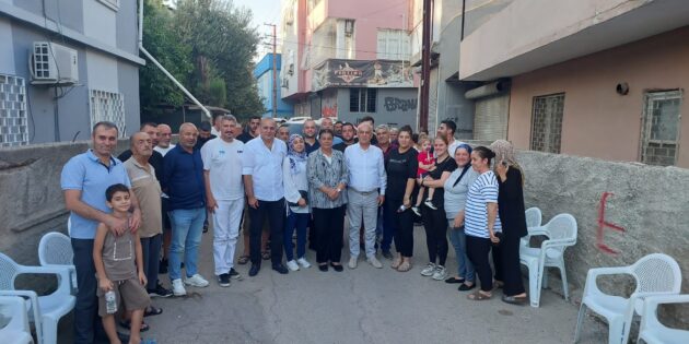 İl Başkanı Yusuf Kanlı, Seyhan İlçe Başkanı Hakan Yıldırım’la birlikte vatandaşların sorunlarını dinledi