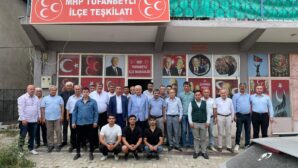 MHP Tufanbeyli’de bayrak değişimi…