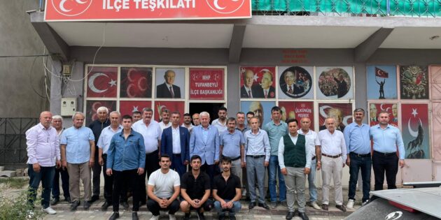 MHP Tufanbeyli’de bayrak değişimi…