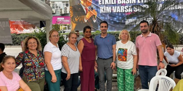 CHP Çukurova İlçe Başkanı Av. Ümit Arif Özsoy’dan Adalet Nöbetine Destek