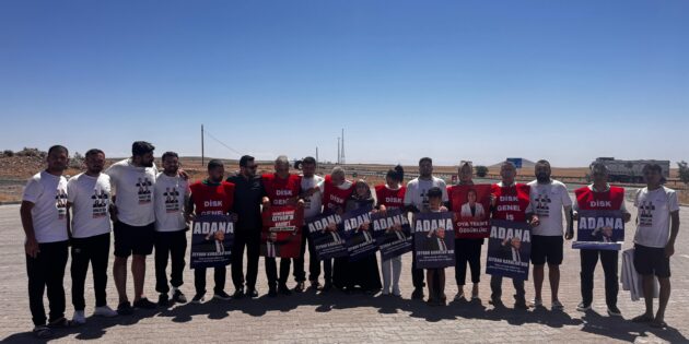 DİSK Genel-İş Adana 2 No’lu Şube Başkanı Serdal Çapar: “Adalet Yerini Bulana Kadar Mücadeleye Devam”