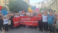DİSK Adana 2 No’lu Şube Başkanı Serdal Çapar’dan Adalet Nöbeti: Zeydan Karalar’a Destek Sürüyor