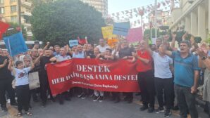 DİSK Adana 2 No’lu Şube Başkanı Serdal Çapar’dan Adalet Nöbeti: Zeydan Karalar’a Destek Sürüyor
