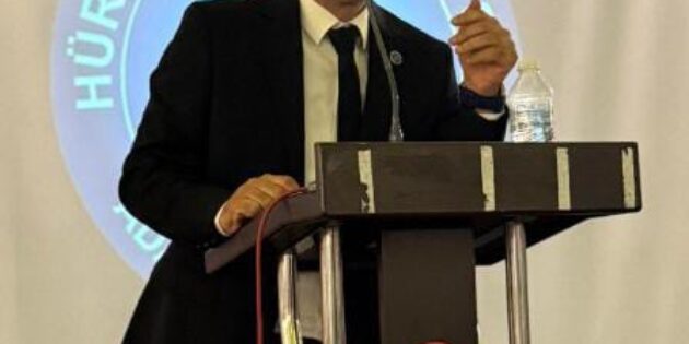 Hür Sen Konfederasyonu Adana İl Başkanı Mehmet Akif Özcan : Hür-Sen her zaman memur ve emeklisinin yanında olacaktır.