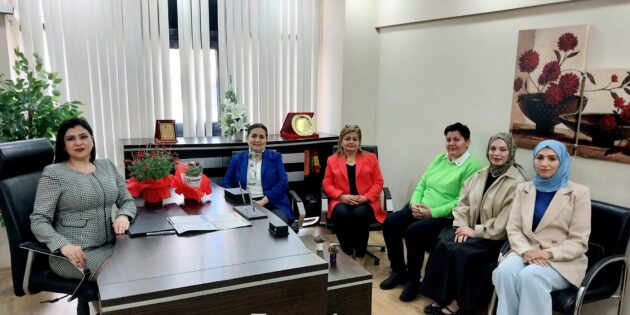 MHP Seyhan İlçe Kadın ve Aile Politikaları Ekibi 7/24 MEDYA’yı Ziyaret Etti