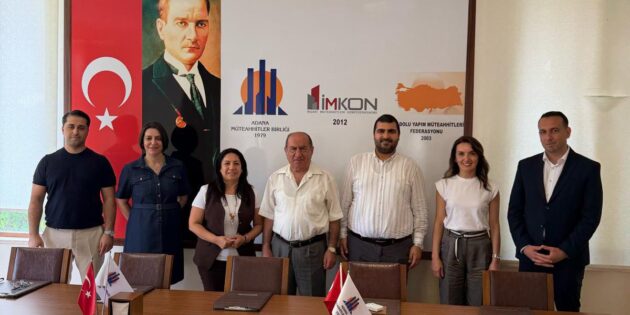 TÜGEM Adana’dan Müteahhitler Birliği’ne Ziyaret