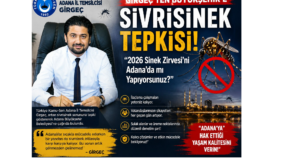 Türkiye Kamu-Sen Adana İl Temsilcisi Girgeç’ten Sinek Tepkisi