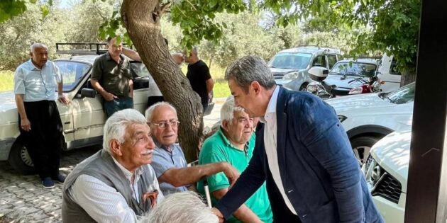 MHP Kozan İlçe Başkanı Şerif Köşeli Bucak Mahallesi Sakinleriyle Buluştu