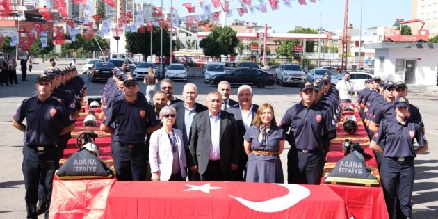 Adana İtfaiyesi’ne 50 Yeni İtfaiye Eri
