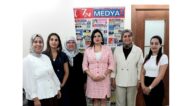 AK PARTİ SEYHAN İLÇE KADIN KOLLARI’NDAN 7/24 MEDYA’YA ZİYARET