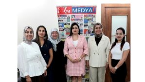 AK PARTİ SEYHAN İLÇE KADIN KOLLARI’NDAN 7/24 MEDYA’YA ZİYARET