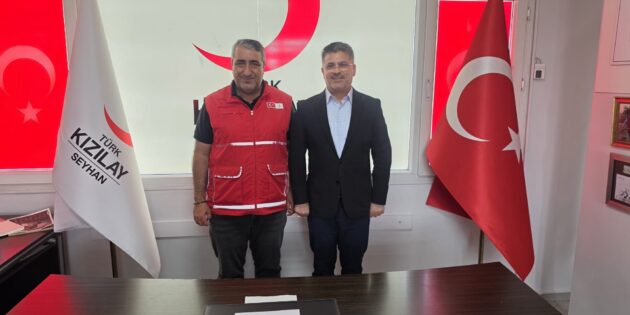 AK Parti Adana Milletvekili Faruk Aytek’ten Kızılay Seyhan Şubesi’ne Ziyaret