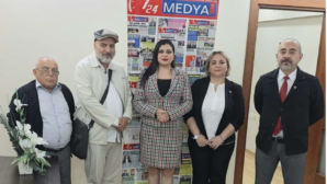 Vatan Partisi Adana İl Başkanlığından 7/24 MEDYA’ya Ziyaret