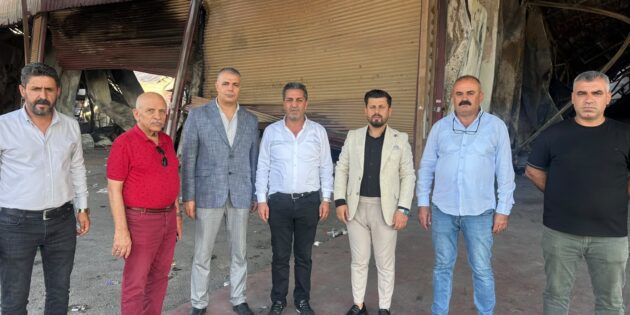 MAR-DAD’DAN ADANA HAL ESNAFINA DAYANIŞMA VE GEÇMİŞ OLSUN ZİYARETİ