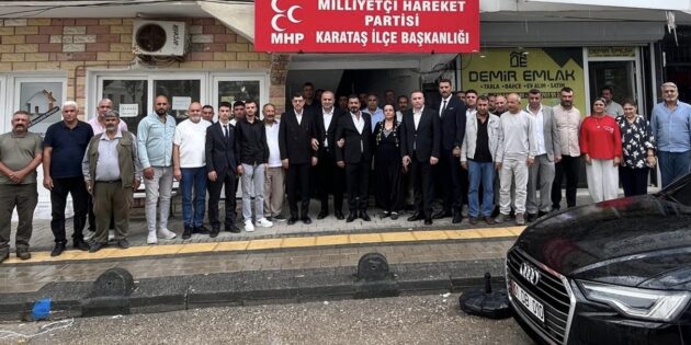 MHP ADANA İL BAŞKANI HAKAN YILDIRIM KARATAŞ’TA: GÜNDEMDE ÇİFTÇİLERİN SORUNLARI VE SULAMA BİRLİKLERİ VAR